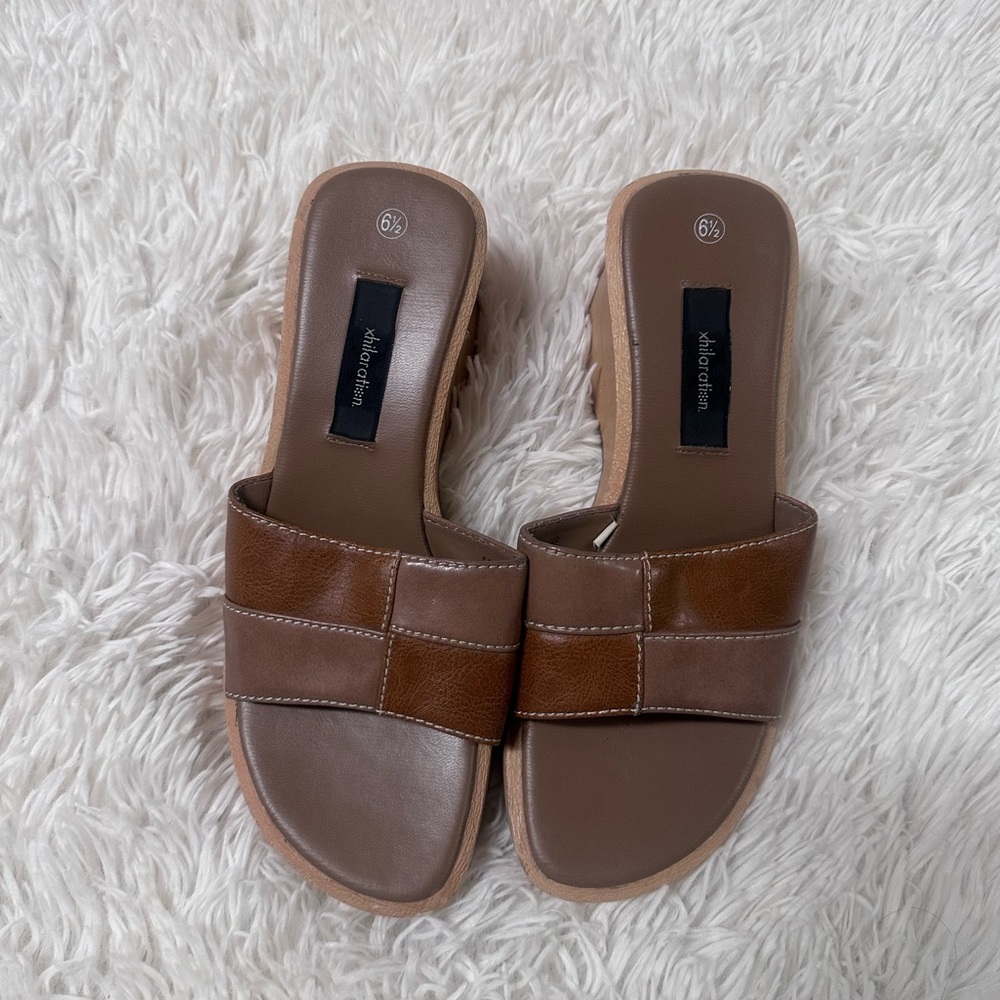 Vintage Chunky Wedge 90s Y2K Sandals